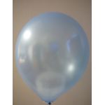Balónek perleťový modrý 28 cm