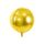Fóliový balónek koule,zlatá, 40 cm