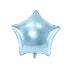 Fóliový balónek hvězda světle modrá 48 cm