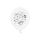 Balonky Jednorožec - bílé barvy, 30 cm, 6 ks