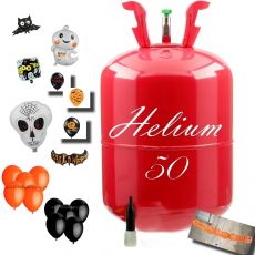 Helium set Halloween + Kostra, Duch a Lebka