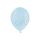 Balónek Zlaté tečky, baby modrá, 30 cm, 6 ks