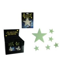 Fosforové hvězdy, 3 velikosti, 16 ks