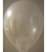 Balónek perleťový bílý 28 cm