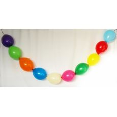 Balónky  spojovací 10 ks, 30 cm, mix barev