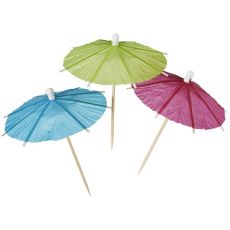 Dekorativní deštníček 10 cm, 10 ks
