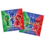 PJ Masks ubrousky 20 ks,  33 cm x 33 cm