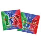 PJ Masks ubrousky 20 ks,  33 cm x 33 cm