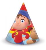 Noddy party čepičky, 20 cm, 6 ks