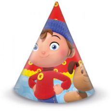 Noddy party čepičky, 20 cm, 6 ks