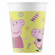 Peppa Pig kelímky 8 ks, 200 ml