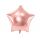 Fóliový balónek hvězda rose gold 48 cm