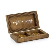 Krabička na snubní prsteny, 10 x 5,5 cm