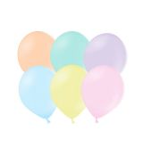 Balónky - 100 ks mix  jemně pastelové