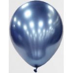 Balónek platina modrý 28 cm