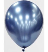 Balónek platina modrý 28 cm