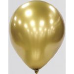 Balónek platina zlatý 28 cm