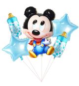 Balónkový set Baby Mickey, 5 ks
