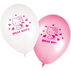 HELLO KITTY balonky 8 ks, 30 cm