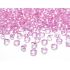 Diamant konfety světle růžová 1,2 cm, 100 ks