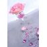 Diamant konfety světle růžová 1,2 cm, 100 ks