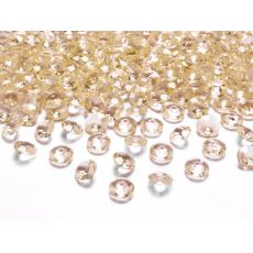Diamant konfety zlaté 1,2 cm, 100 ks