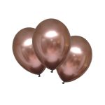 Balónek platina ROSE COPPER 28 cm, 6 ks