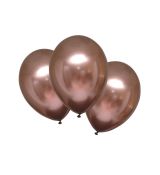Balónek platina ROSE COPPER 28 cm, 6 ks