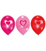 Sweet love balónky, 23 cm, 6 ks