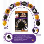 Balónková girlanda set Halloween 380 cm