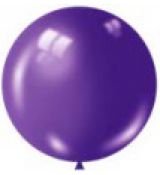 Balónek fialový krystalický 60 cm