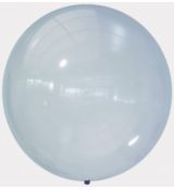Transparentní balónek modrý 60 cm