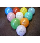Balónky Velikonoce, 30 cm, 10 ks