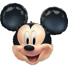 Fóliový balónek hlava Mickey Mouse, 63 x 55 cm