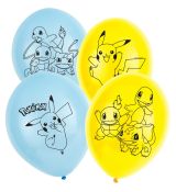 POKÉMON balónky 6 ks, 28 cm