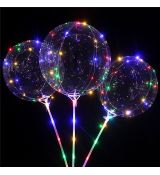 Fóliový balónek s vícebarevnými světélky