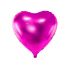 Fóliový balónek - srdce tmavě růžové