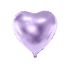 Fóliový balónek - srdce světle fialové