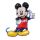 Fóliový balónek Mickey Mouse, palec, 56 x 78 cm