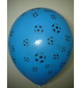 Balonek Fotbal, 30 cm, 5 ks, mix barev