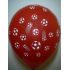 Balonek Fotbal, 30 cm, 5 ks, mix barev