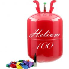 Helium do balónků BigParty 100 + 100 balónků