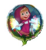 Fóliový balónek Máša a Medvěd 45 cm