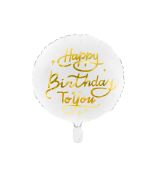 Fóliový balónek Happy Birthday to You, 35 cm