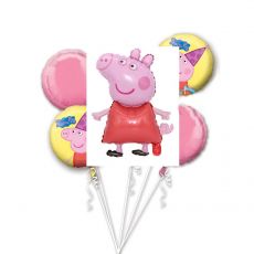 Balónkový set Peppa Pig, 5 ks