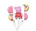 Balónkový set Peppa Pig, 5 ks