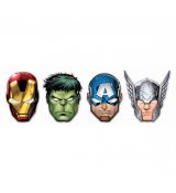 Avengers party masky 6 ks