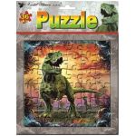 Puzzle 20 x 20 cm, 36 dílků, Tyranosaurus