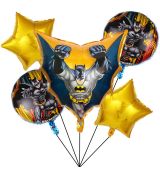 Balónkový set BATMAN, 68 cm, 5 ks