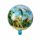 Fóliový balónek Dinosaurus mix, kulatý